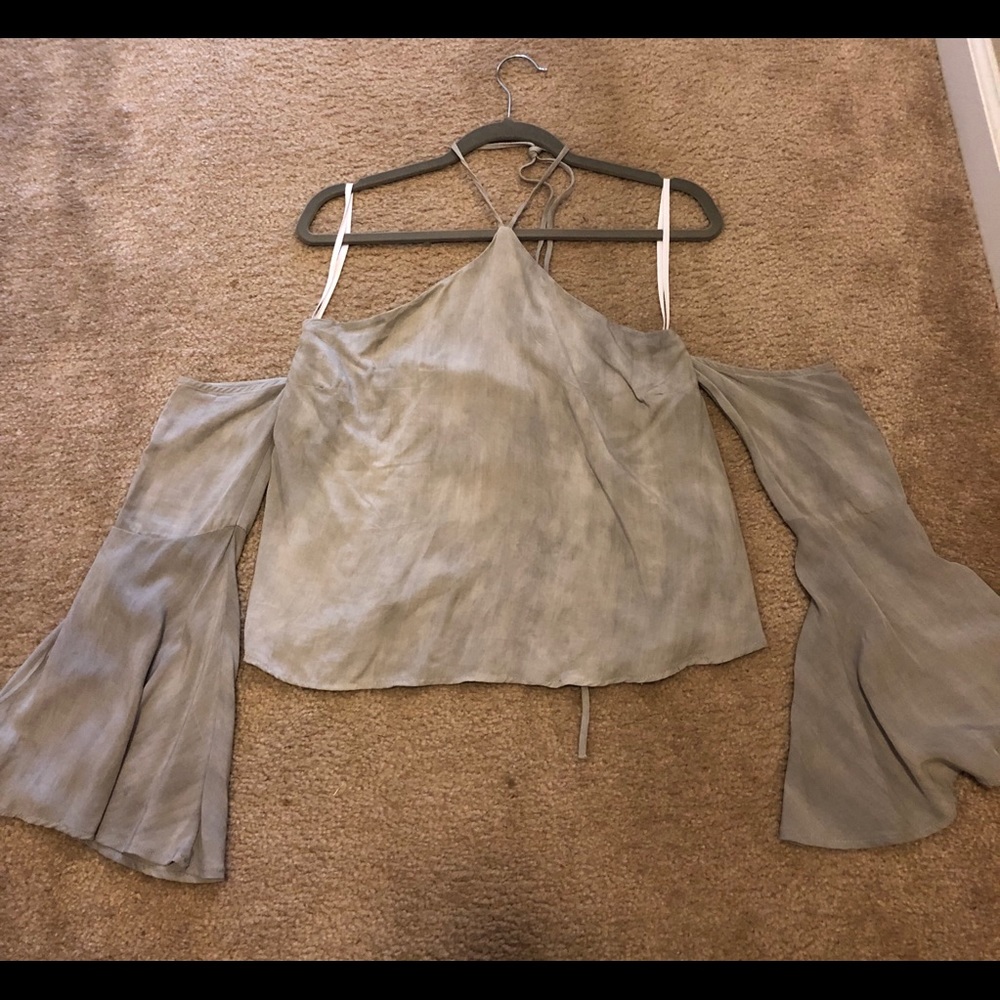 Tobi off shoulder halter top